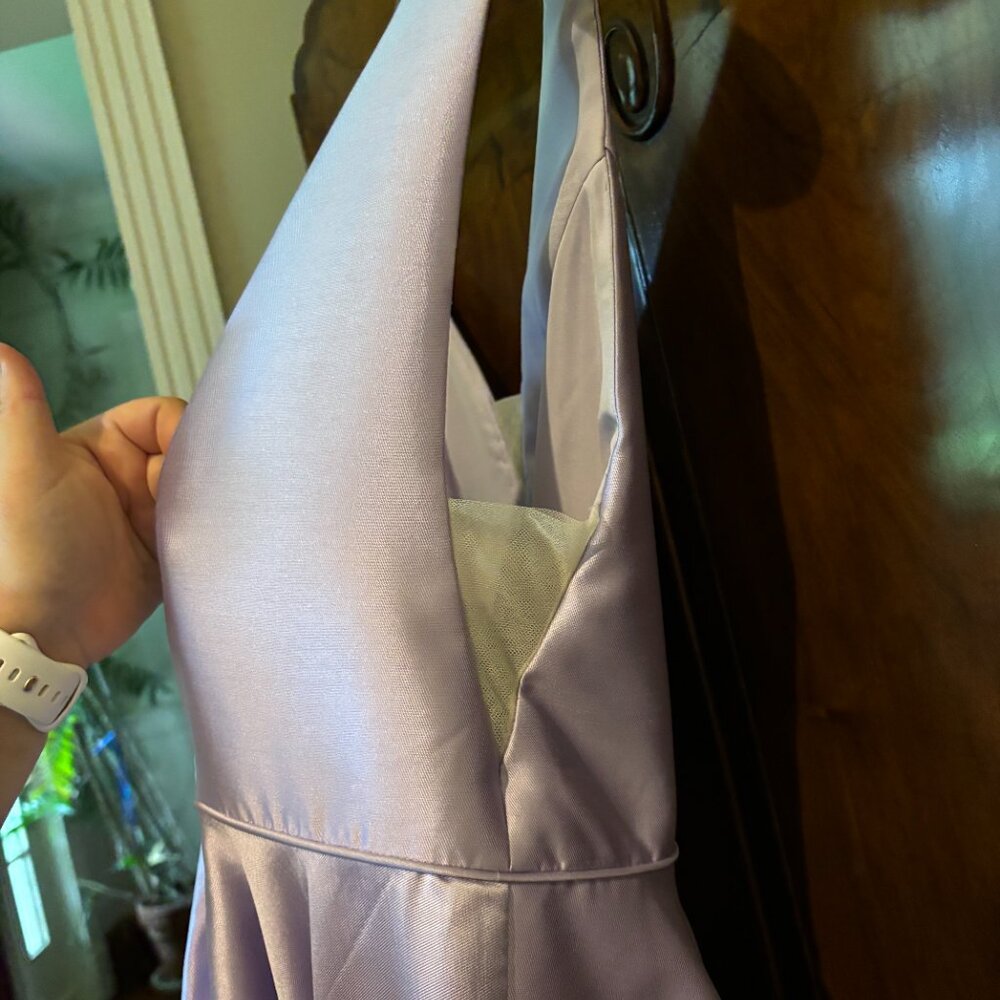 Sherri Hill Lilac Size 10 Dress - Picture 4 of 9